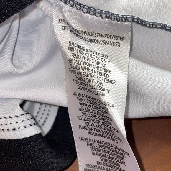 Calvin Klein Women's Low Impact Crop Top - Blur Movement Lotus XS - Picture 8 of 8